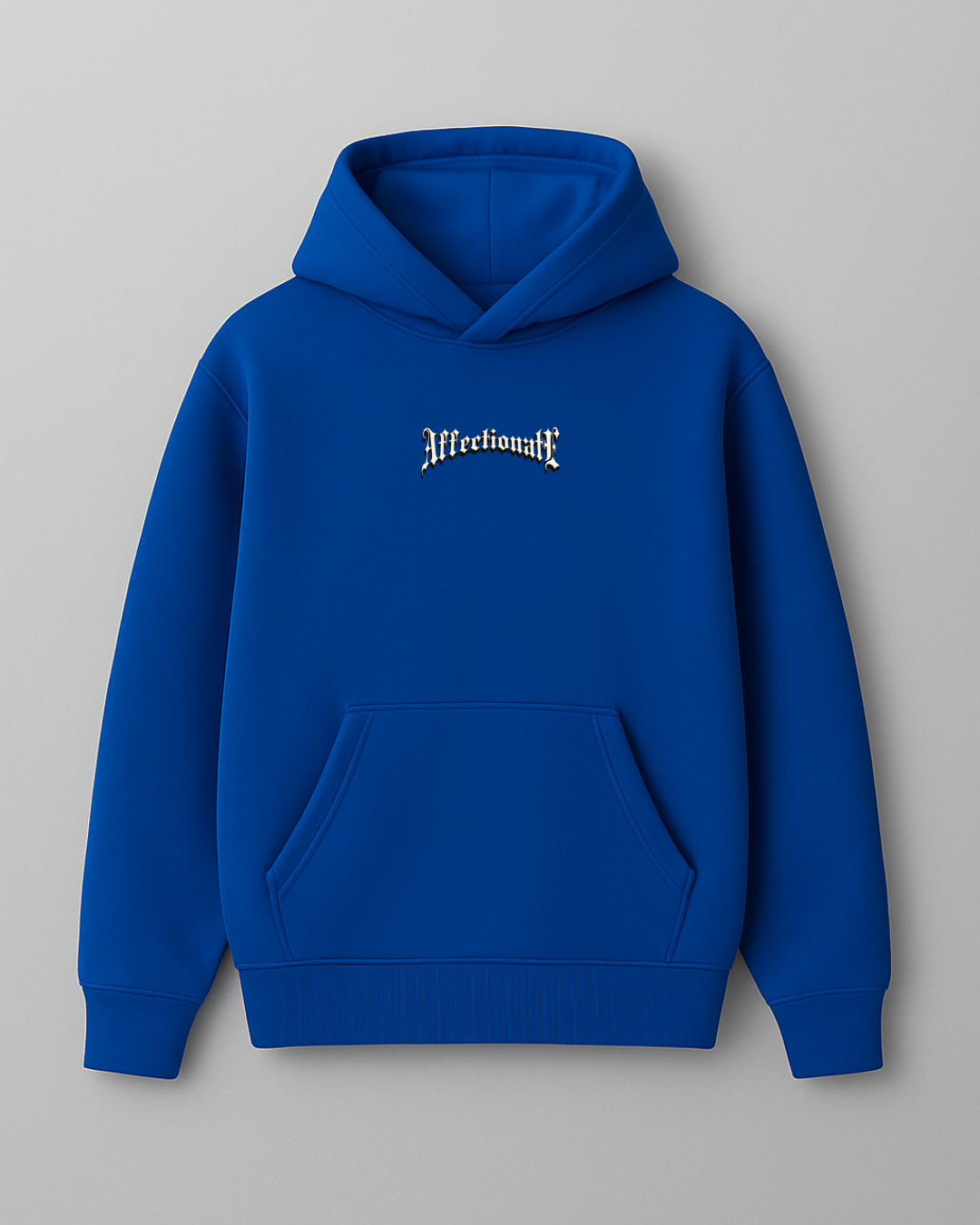Affectionate l GOD IS GREAT l Premium blue HOODIE