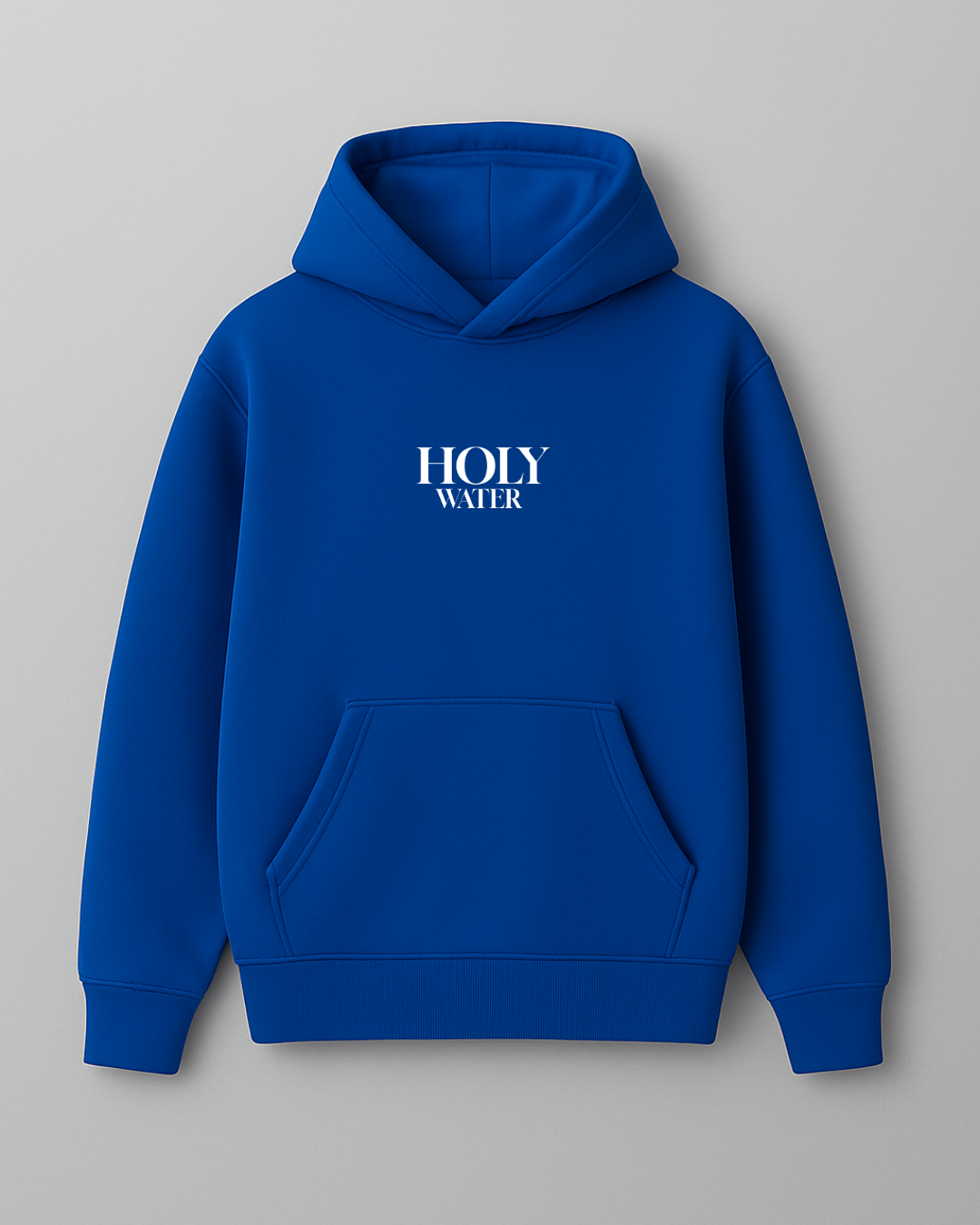 HOLY WATER l Premium Religious Blue HOODIE